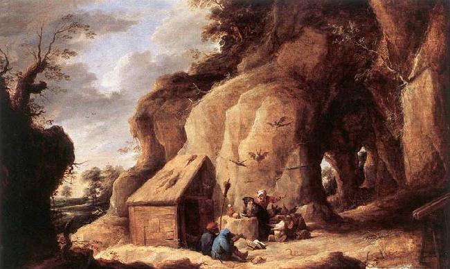 TENIERS, David the Younger The Temptation of St Anthony after oil painting picture